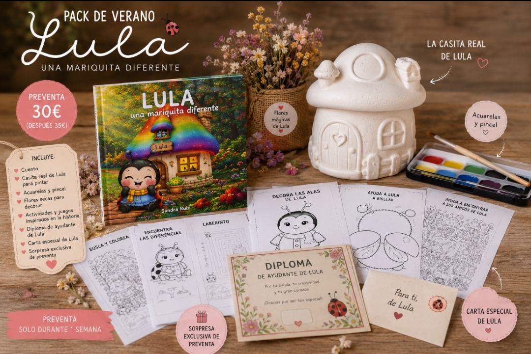 PACK DE VERANO LULA – UNA MARIQUITA DIFERENTE
